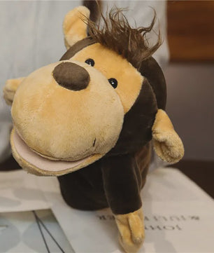 Zachte Pluche Handpoppen - Educatief Speelgoed voor Baby's en Kinderen (Diverse Dieren)
