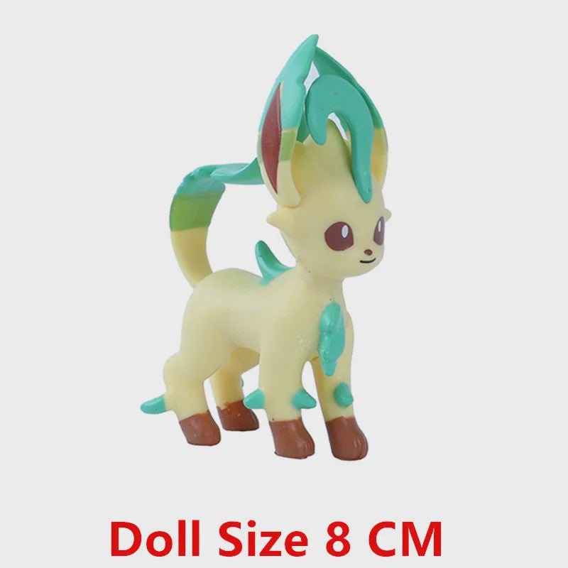 Pokemon Actiefiguren Set (4-9 cm) - Pikachu, Gengar, Eevee & meer - Cadeau & Verzamelen