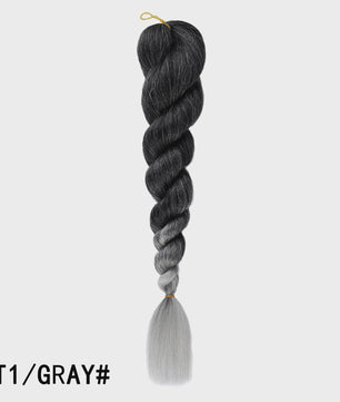 Ombre Jumbo Synthetisch Vlecht Haar - 2-Tone Kleuren voor DIY Kapsels