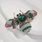 Luxe Bijen Broche met Kristallen - Vintage Baroque Stijl