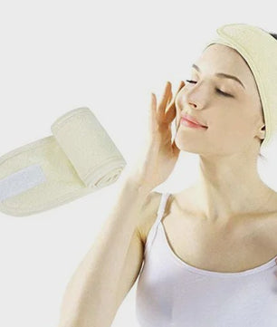 Verstelbare Make-up Haarband (5 Stuks) - Zachte Handdoekstof voor Gezichtsreiniging, Yoga & Spa