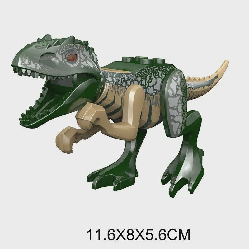 Grote Dinosaurus Bouwstenen Set - T-Rex, Velociraptor & Meer - Speelgoed voor Kinderen