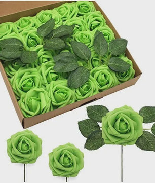 Kunst Rozen Foam - Set van 10 tot 100 Stuks - Decoratie Bruiloft, Feest & Cadeau