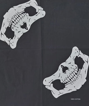 Skull Bandana Katoen - Hip Hop Stijl Hoofddoek & Accessoire