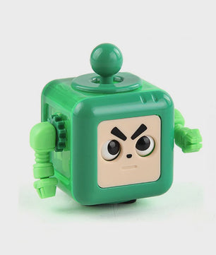 Fidget Cube & Dodecahedron: 6/12 Zijden Stressverlichter & Sensorisch Speelgoed