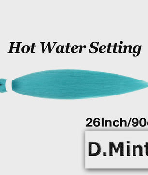 Pre-stretched Braiding Hair 26 Inch - Synthetische Haarverlengingen voor Crochet Braids in Kleuren