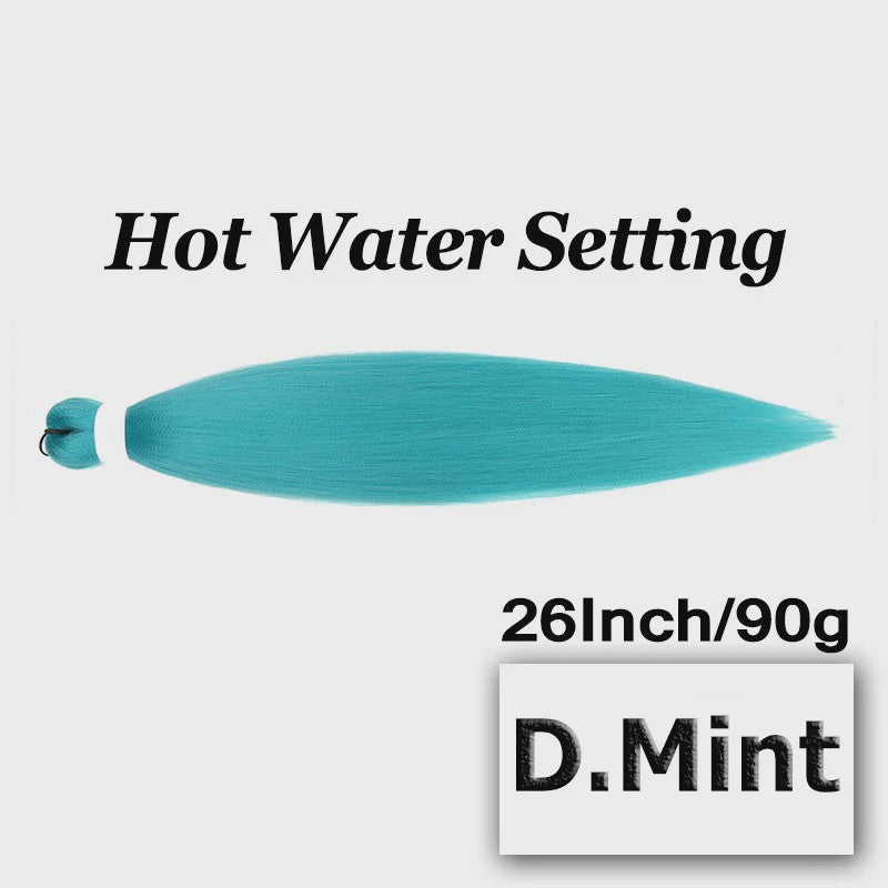 Pre-stretched Braiding Hair 26 Inch - Synthetische Haarverlengingen voor Crochet Braids in Kleuren