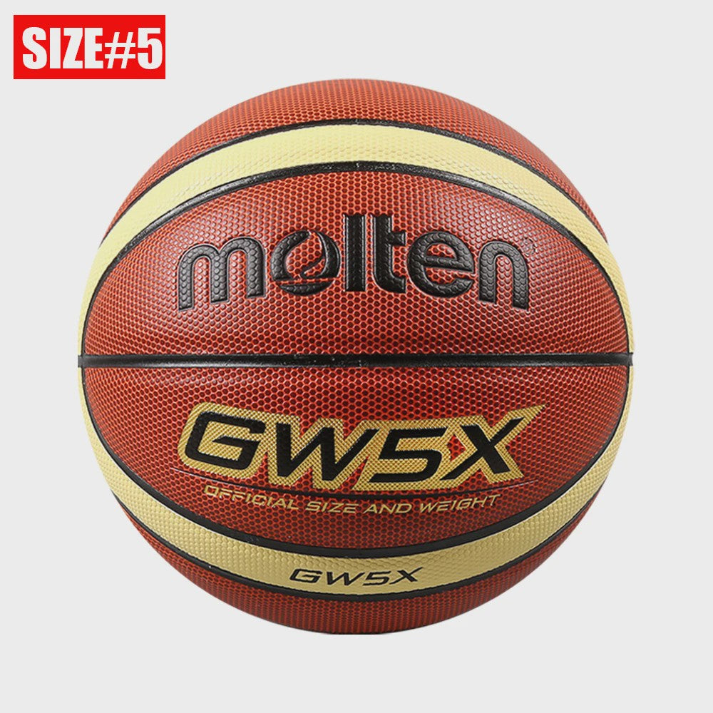 Molten BG3100 Basketbal: Officiële Maat 7, 6, 5 | PU Leer | Indoor & Outdoor Gebruik
