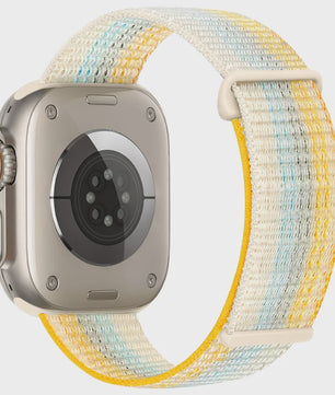 Nylon Sportband voor Apple Watch (38-49mm) - Ademend & Verstelbaar met Klittenband