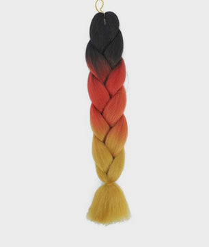 24 Inch Jumbo Braiding Hair Synthetisch Haar Ombre Crochet Braid Extensions voor Dames