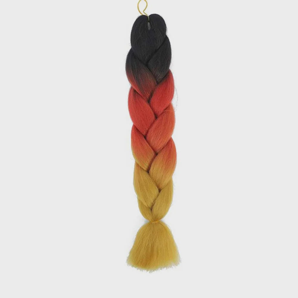 24 Inch Jumbo Braiding Hair Synthetisch Haar Ombre Crochet Braid Extensions voor Dames