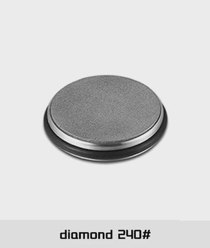 Professionele Messenslijper met Dubbelzijdige Diamantsteen & Magnetische Hoek (15/20°)