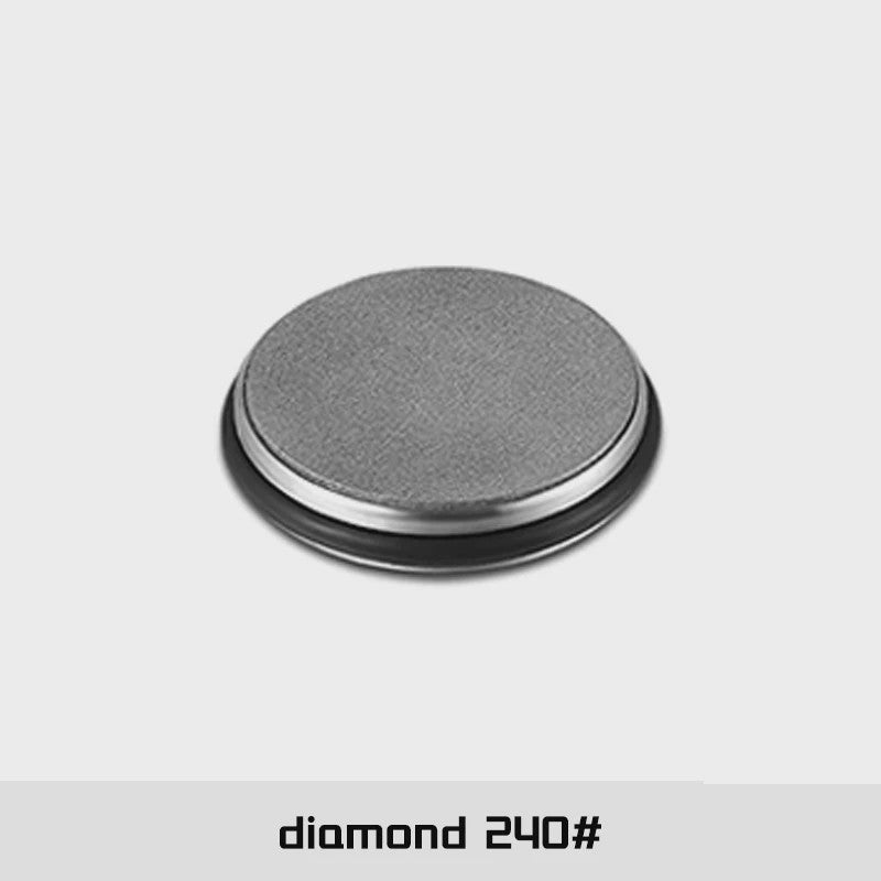 Professionele Messenslijper met Dubbelzijdige Diamantsteen & Magnetische Hoek (15/20°)