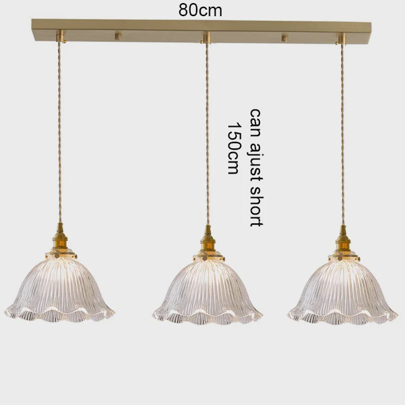 Moderne Glazen Hanglamp - Stijlvolle Plafondlamp voor Woonkamer, Keuken & Eetkamer