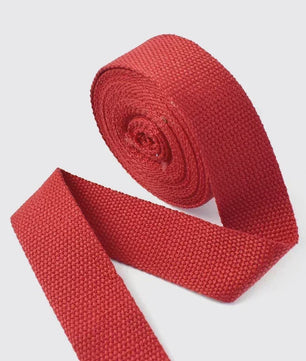 4 Meter Katoenen Band - 1.3mm Dikke Webbing voor Tassen, Riemen & DIY Projecten (20-50mm Breed)