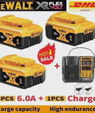 DeWALT FlexVolt 20V/60V MAX 9000mAh Accu - Origineel & Krachtig