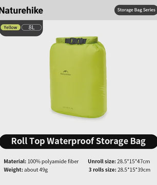 Naturehike Waterdichte Opbergzak - Lichtgewicht Compressie & Organizer voor Outdoor