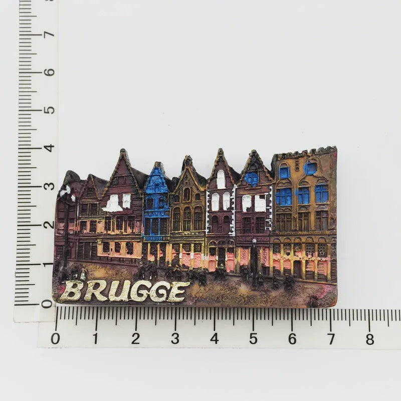 België Koelkastmagneet - Souvenir & Reistafel voor Huisdecoratie