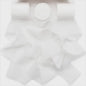 Handgemaakte Satijn Chiffon Lint Set - 3 Rollen van 5m met Rafeleffect voor Bruiloft, Cadeau & DIY Decoratie