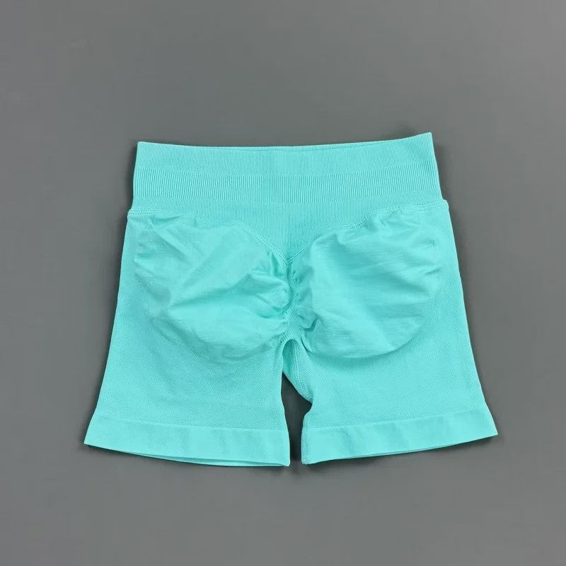 Dames High Waist Push-up Sportshorts - Perfect voor Fitness, Yoga & Workout