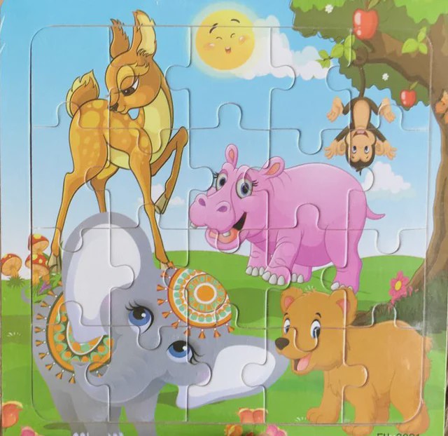 Houten 3D Puzzel Set - 20 Stuks - Dieren & Voertuigen - Educatief Montessori Speelgoed voor Kinderen 3-6 Jaar