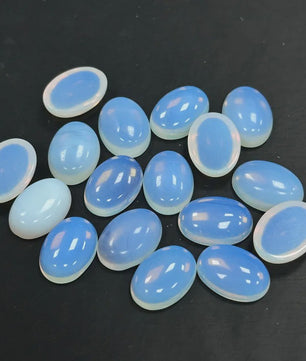10x Kristal Cabochons Ovaal 13x18mm - Natuurlijke Helende Stenen voor Sieraden Maken