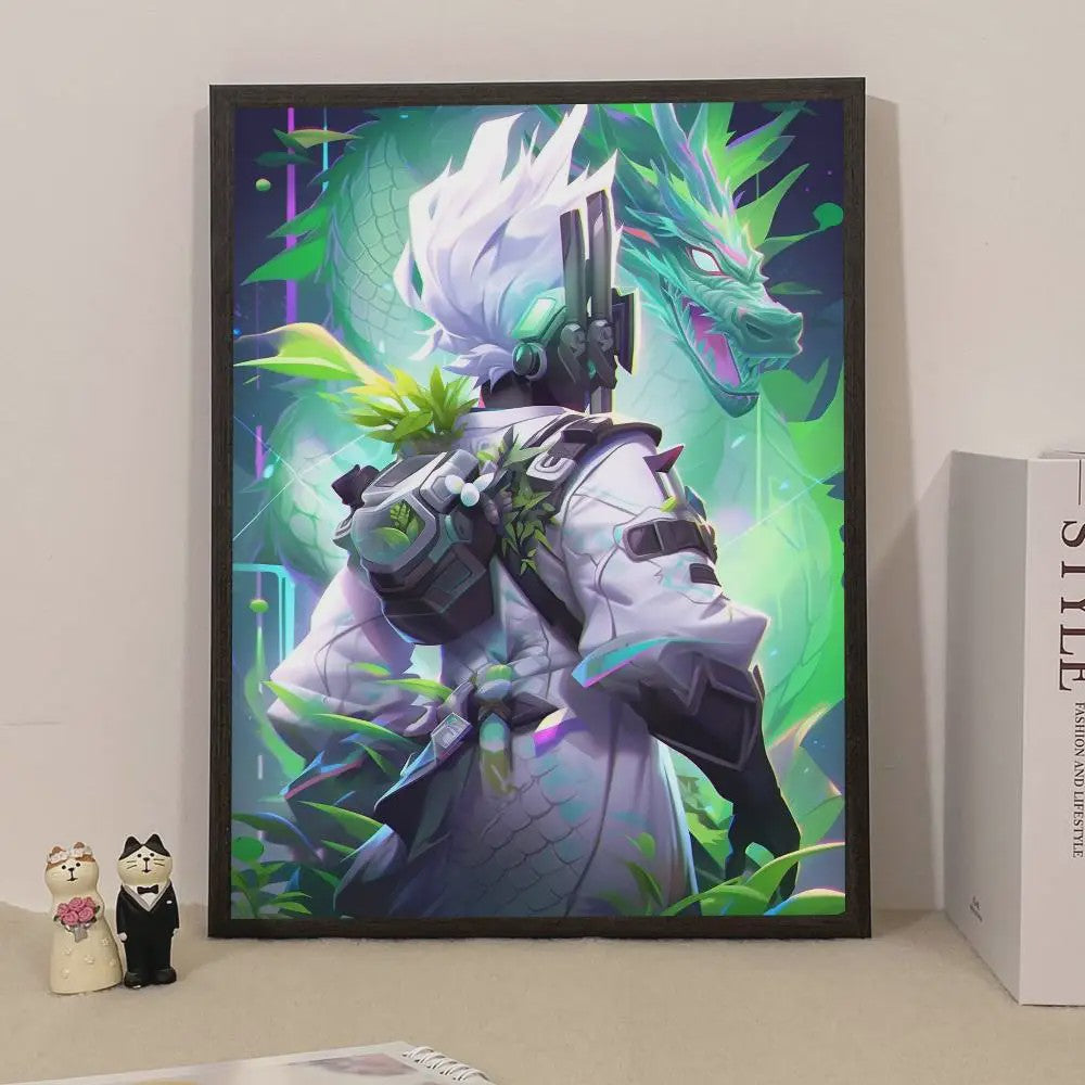 Fortnite Game Poster - Decoratieve Muurkunst voor Fans