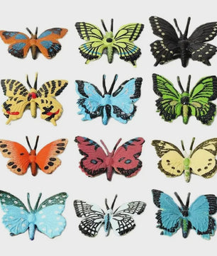 Plastic Dieren Speelgoed Collectie: Zee, Land & Insecten Miniatuur Set voor Kinderen