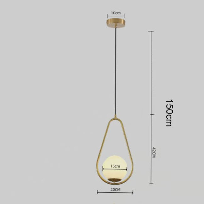 Moderne LED Hanglamp Goud Zwart Metaal Kooi Design - Sfeervolle Verlichting