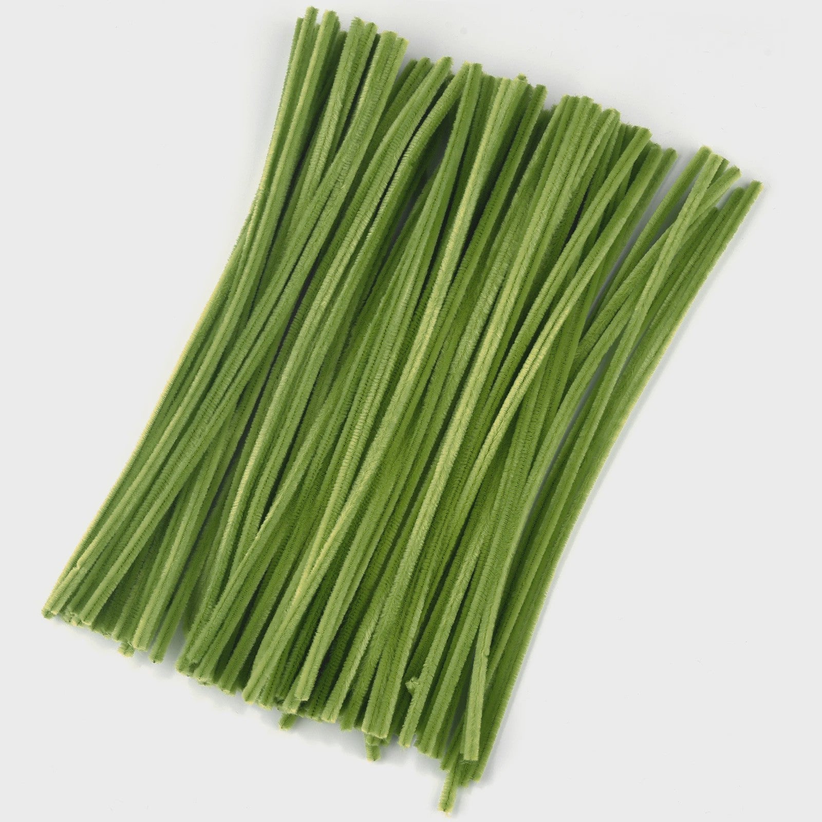 100 Stuks Chenille Stelen - Flexibele Knutseldraad voor Creatieve DIY Projecten