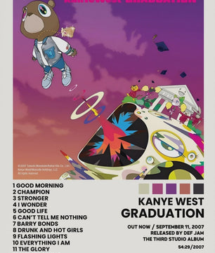 Canvas Poster: Drake & Eminem Album Covers - Hip Hop Wall Art