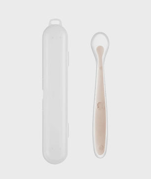Zachte Siliconen Baby Lepel - Ideaal voor Voedingstraining en Eerste Hapjes