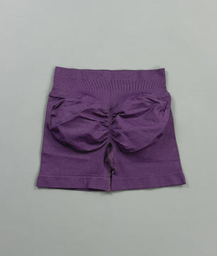 HISTELLO Seamless Biker Shorts Dames - Low Waist Scrunch Butt voor Fitness & Yoga