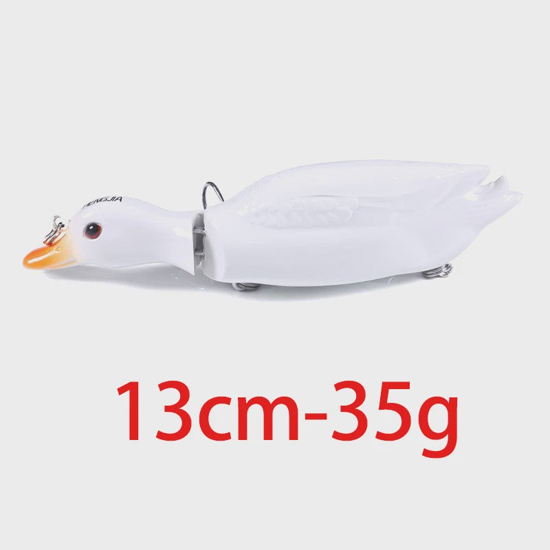 Realistische Eenden Vissen Lokaas - 8.5cm, 12g - Perfect voor Baars, Karper & Snoek