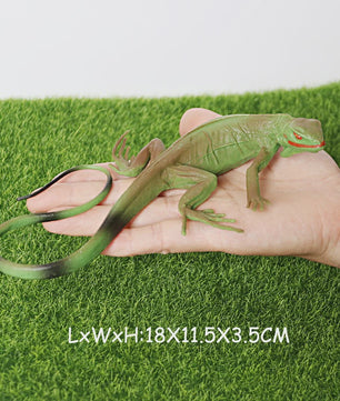 Realistische Reptielen Speelgoedset: Kameleon, Leguaan, Baardagaam & Meer