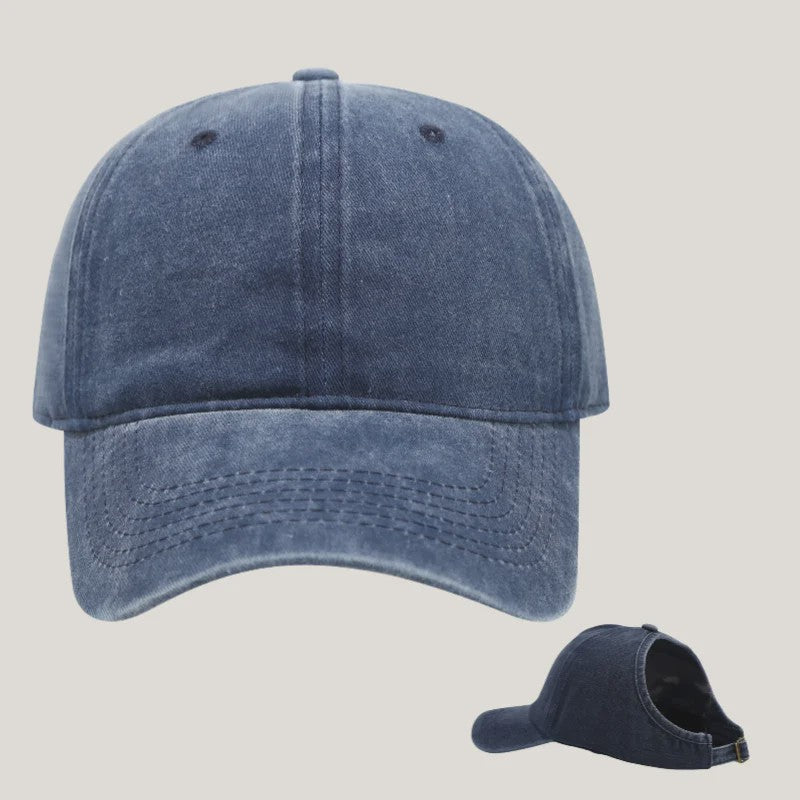 Unieke Geborduurde Baseball Cap met Gans Patroon - Casual Stadsstijl