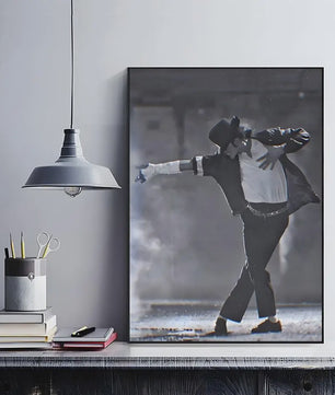 Iconische Michael Jackson Poster - Retro Muziek Kunst Decoratie