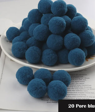 Mix van Zachte Pompoms (8-30mm) voor Knutselen, Decoratie & Speelgoed
