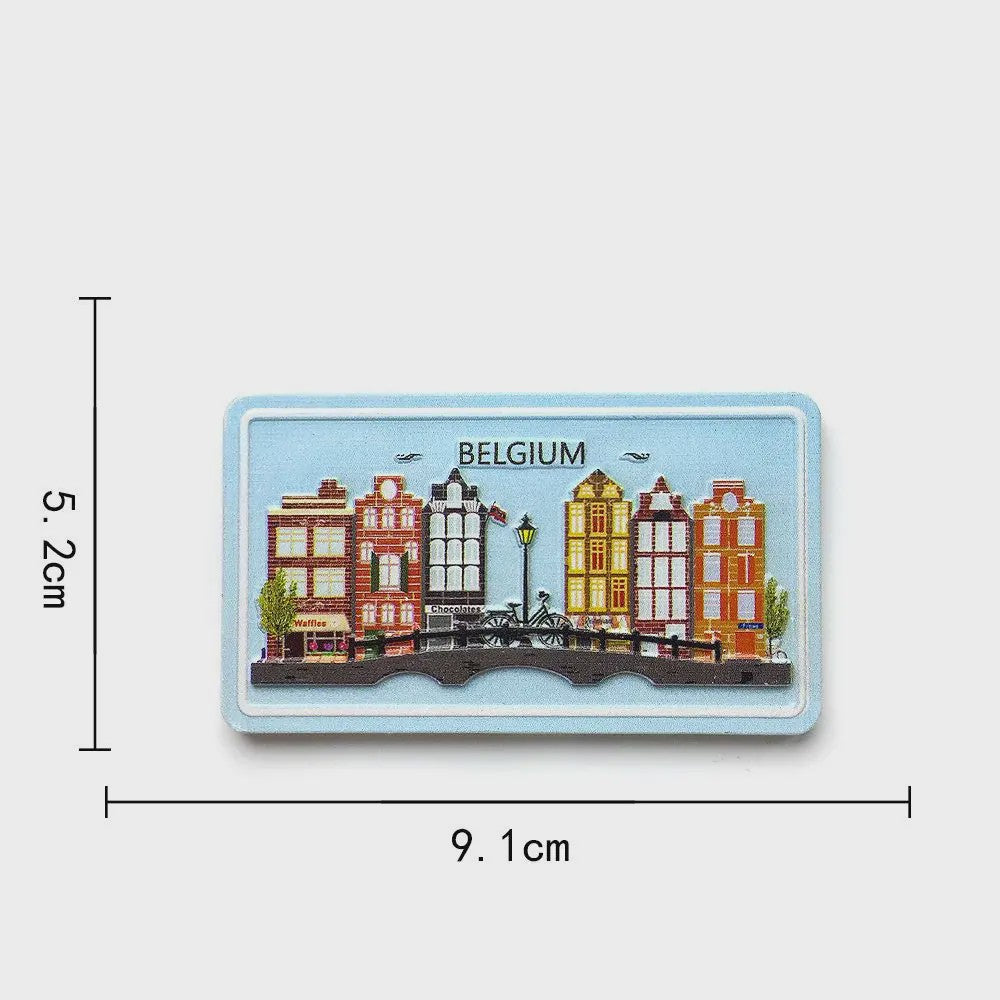 België Koelkastmagneet - Souvenir & Decoratie voor de Keuken