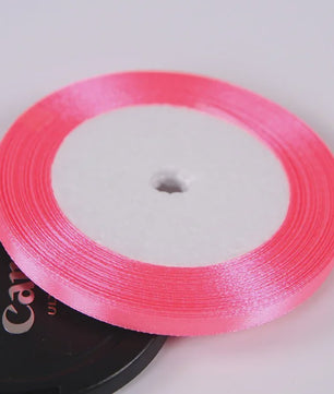 22 Meters/Roll 6mm Silk Satin Ribbons Christmas Halloween Birthday Party Gift Wrapping Ribbons DIY Handmade Crafts Material