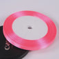 22 Meters/Roll 6mm Silk Satin Ribbons Christmas Halloween Birthday Party Gift Wrapping Ribbons DIY Handmade Crafts Material