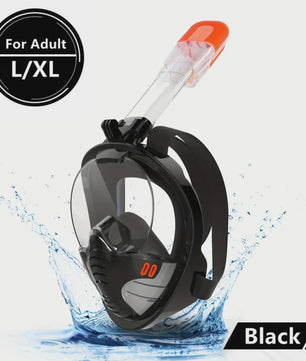 Full Face Duikmasker met Anti-Fog - Snorkelen & Duiken voor Volwassenen & Kinderen