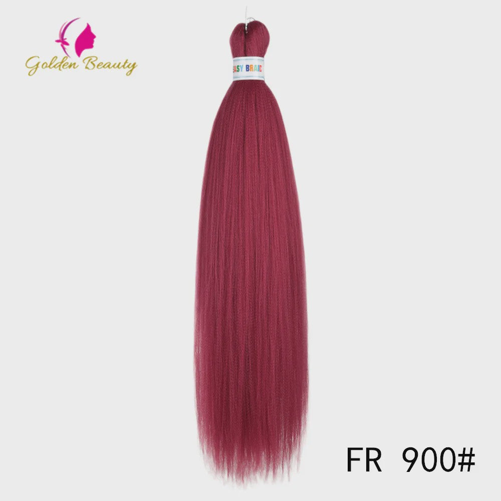 26 Inch Ombre Kleuren Vlechtsel Haar Synthetisch Pre-stretched Jumbo Braids Haar voor Cosplay & Pruiken