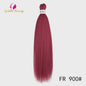 26 Inch Ombre Kleuren Vlechtsel Haar Synthetisch Pre-stretched Jumbo Braids Haar voor Cosplay & Pruiken