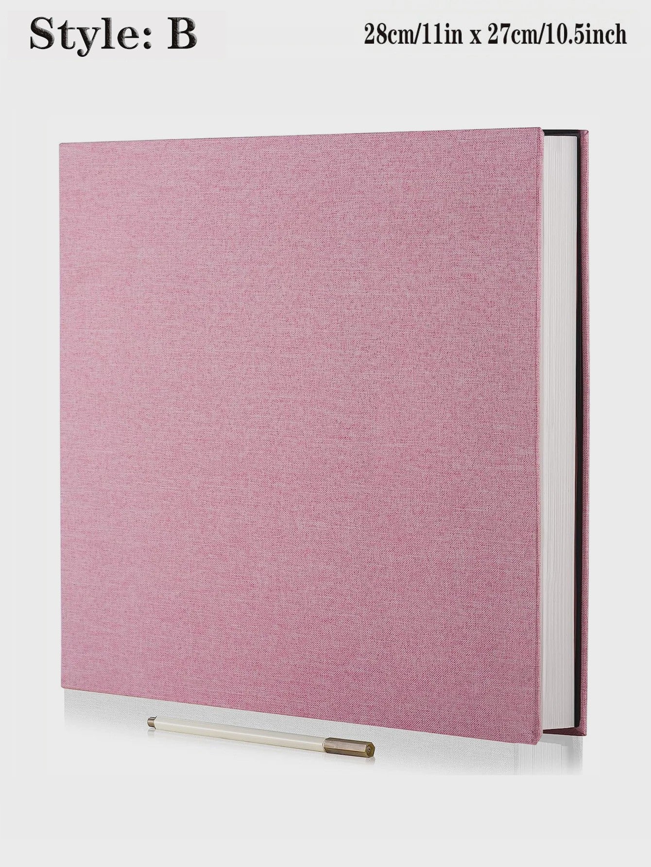 Linnen Fotoalbum Zelfklevend - DIY Scrapbook voor 2x3 tot 8x10 Inch Foto's