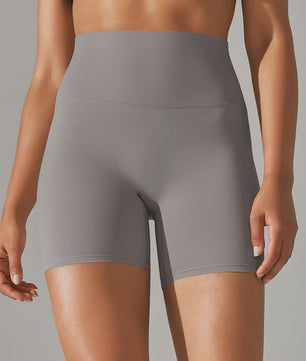 Dames Sportshorts Hoge Taille Squat Proof - Sneldrogend voor Yoga, Fitness & Fietsen