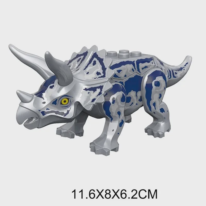 Grote Dinosaurus Bouwstenen Set - T-Rex, Velociraptor & Meer - Speelgoed voor Kinderen