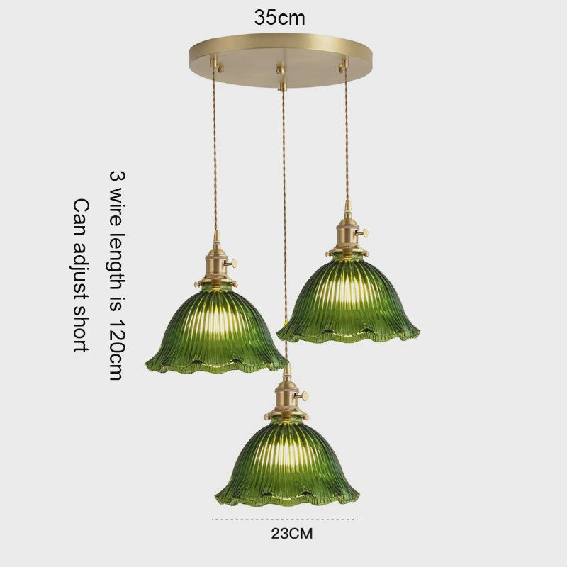 Moderne Glazen Hanglamp - Stijlvolle Plafondlamp voor Woonkamer, Keuken & Eetkamer