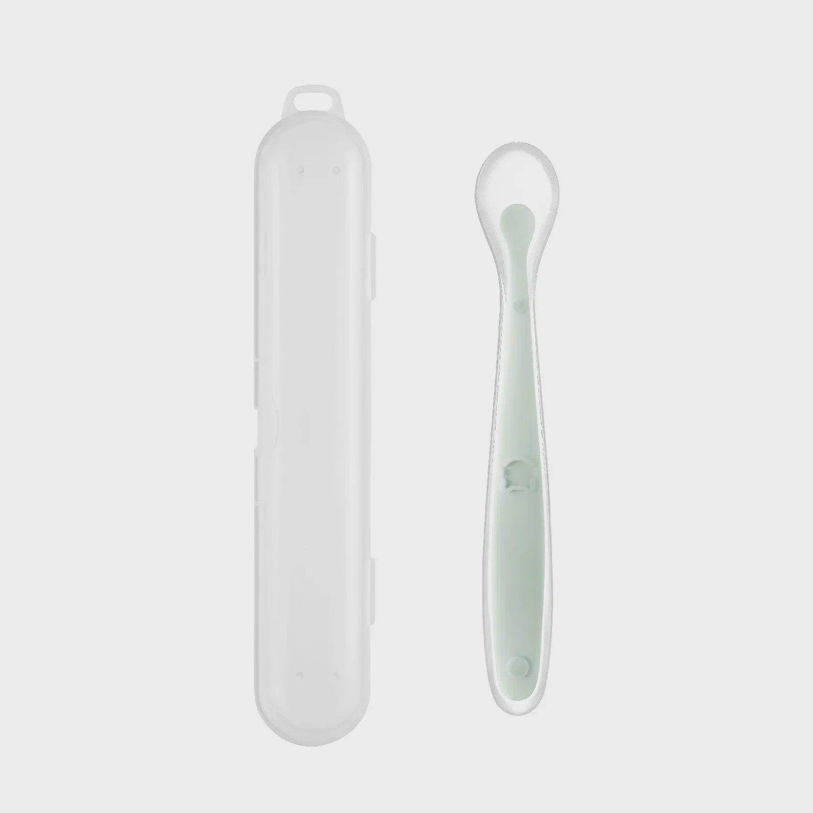 Zachte Siliconen Baby Lepel - Ideaal voor Voedingstraining en Eerste Hapjes