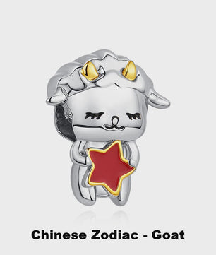 925 Sterling Zilveren Bedel Lucky Cat - Chinees Nieuwjaar & Japanse Stijl Hanger voor Dames Armbanden & Kettingen